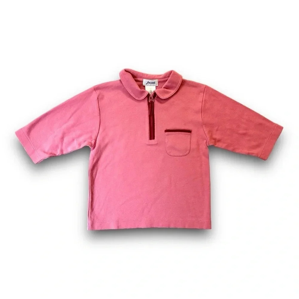 Jacadi | Girls Quarter Zip Pullover (8) 💖